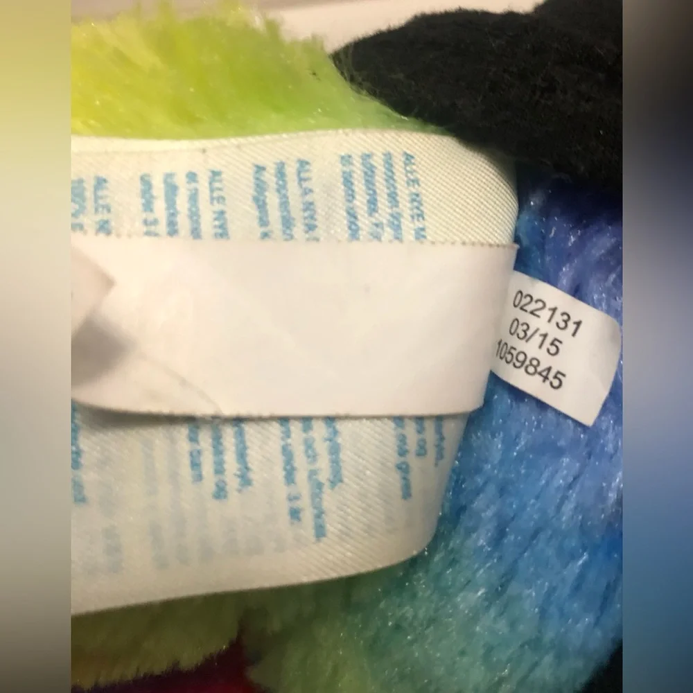 Build a Bear  BAB Rainbow Panda Bear Pop of Color 15" Plush Stuffed Animal Toy - Picture 5 of 8